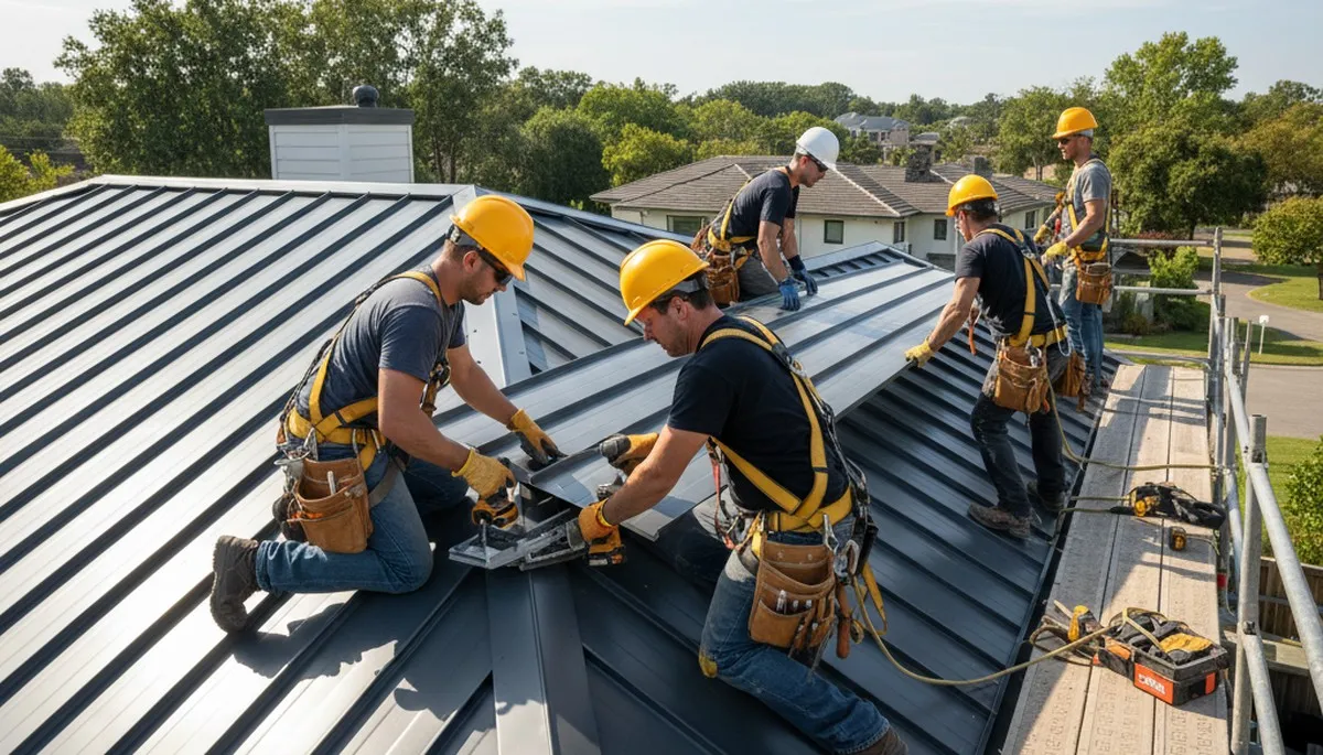 Brooklyn, NY siding contractor installing durable vinyl siding on a residential home