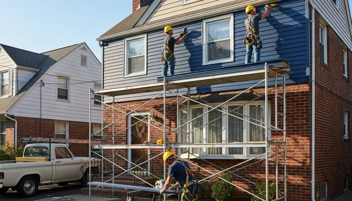 Brooklyn, NY siding installation by a professional vinyl siding contractor