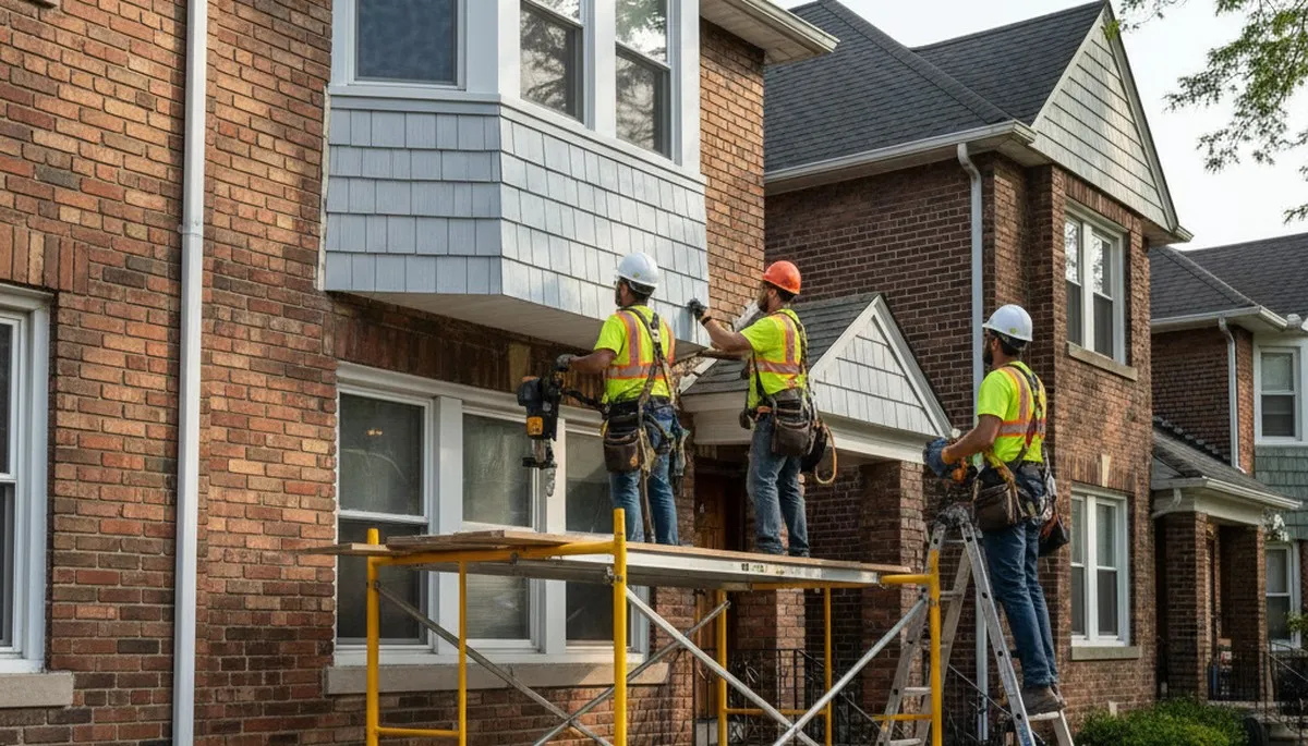 Brooklyn NY siding contractor for vinyl siding installation and replacement services
