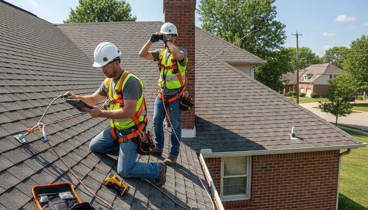 Brooklyn, NY siding inspection by FX Remodeling & Exteriors for roof damage and repair needs