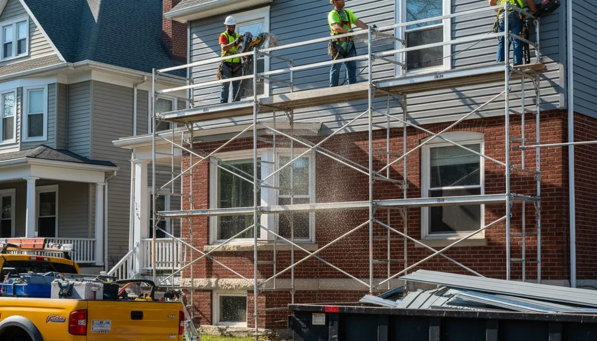 Brooklyn, NY vinyl siding installation for residential home exterior by siding contractor